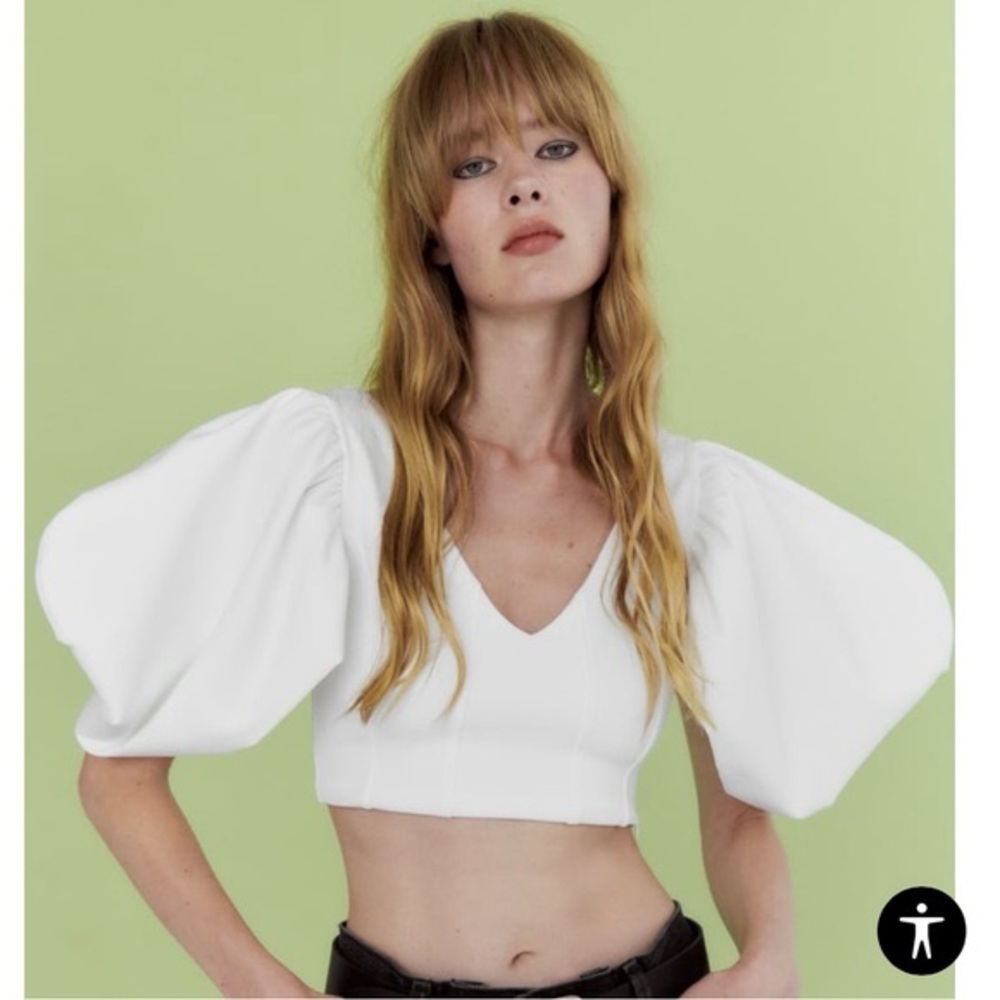 Zara Voluminous Corset Top